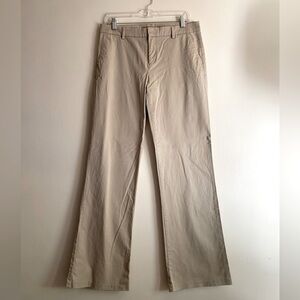 Gap Perfect Khaki Wide leg Trousers